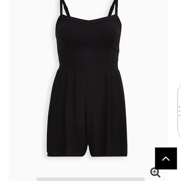 🆕 3X BLACK PONTE BUSTIER ROMPER - Picture 2 of 6